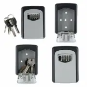 4 Digit Combination Wall Mounted Weather Resistant Safe Lock Key Box Storage