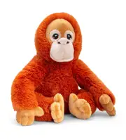 Keeleco 45cm Wild Orangutan Stuffed Animal Kids/Children Soft Plush Toy 3y+