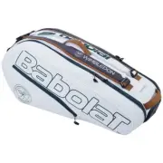 Babolat 2023 RH6 WIMBLEDON Tennis BAG WHITE/GREY Carlos Alcaraz for 6 Rackets