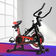 Home Exercise Spin Bike Flywheel Commercial Gym Fitness Workout Equipment Black