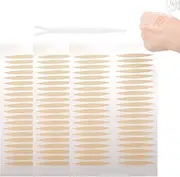 Quzente Double Eyelid Tape, Invisible Double Eyelid Tape | Waterproof Fiber Eyelid Lift Strip, Instant Eye Lift, Perfect for Uneven MonoEyelid
