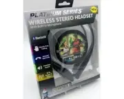 Travelocity Bluetooth Wireless Stereo Headset with Built-In Microphone - Silver