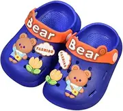 [cozfuryo] Toddler Boys Girls Garden Clogs Shoes Non-Slip Kids Summer Slippers For Beach/Pool Slides/Taking Shower