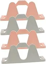 MAGICLULU 1set Wall-mounted Slipper Storage Rack No Drilling Design and Space-saving Easy Installation for Home Organization and Clean Spaces
