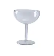 Yanco China SM-16-MG Stemware Clear Plastic 16 oz. 4.75" dia. Margarita Glass