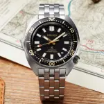 【SEIKO 精工】PROSPEX DIVER SCUBA 復古風200米潛水機械腕錶-黑 鋼帶41MM_SK028(SPB315J1/6R35-01Z0D 黑)