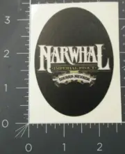 SIERRA NEVADA BREWING California Narwhal Imperial Stout STICKER decal craft beer