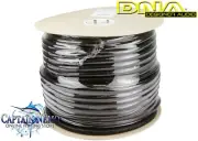DNA SPLIT CORRUGATED BLACK FLEXIBLE CONDUIT LOOM TUBE 10MM X 75 MTR ROLL WLT1075