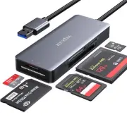CF Card Reader,USB 3.0 to Compact Flash Memory Card Reader Adapter 5Gbps Read...