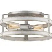 Progress Lighting P350169 Gulliver 2 Light 14"W Outdoor - Galvanized Finish