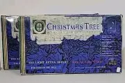 Vtg New 2 Boxes Christmas Tree Musical Carol String Lights White Plays 25 Carols