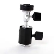 360° Ball Head Umbrella Flash Mount Holder Bracket C Tripod for Light Stand
