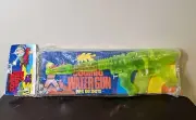 Vintage Cosmic Space Water Gun Neon Green Ray Gun