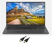 [ASUS] Premium VivoBook 2021 15.6" FHD Touchscreen Laptop Computer, Intel Core i3-1005G1 1.20 GHz(Beat i5-7200U), 8GB RAM, 128GB SSD, Webcam, Bluetooth, Wi-Fi, HDMI, Windows 10 S | VATTE HDMI Cable