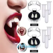 Cosplay Vampire Teeth Costume Party Prop Decoration Fake Vampire Fangs with Glue