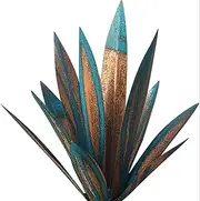 DIY Metal Agave Plant Decoration Tequila Rustic Art Sculpture for Outdoor Patio Garden Yard Art Ornaments 550mm