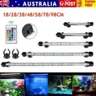 Aquarium Fish Tank Aquarium Light LED Waterproof Full Spectrum Aqua Lamp RGB AUS