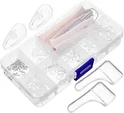 NOLITOY Repair Kits for Glasses Nose Pad Set Glasses Pads Nose Eyeglass Repair Nonslip