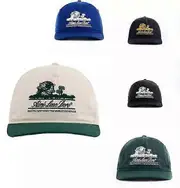 Aim Leon Dore Unisex Adjustable Baseball Cap Black