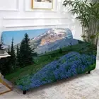 Lavender Light Sky Stretch Sofa Cover Lounge Couch Slipcover Recliner Protector