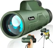 12X50 HD Monocular High Power Monocular Telescope for Adults, Monoculars for ...