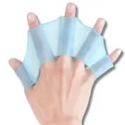 Swimming Hand Fins Flippers Webbed Swim Gloves Training Paddles Diving Gear