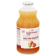 Lakewood Juice Pink Grapefruit Organic 32 FO (Pack Of 6)