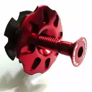 gobike88 TOKEN TK290 Alloy Headset Cap, 1-1/8", Red, C52