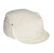 Y-3 Yohji Yamamoto x Adidas CH3 PADDED NECKFLAP HAT CAP CREAM WHITE, OSFM GL2192