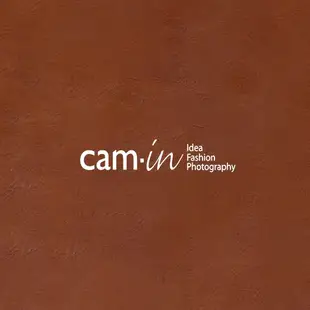 cam-in 【 CAM3881 真皮 褐色橘線 背帶 】 通用款 相機背帶 頸帶 菲林因斯特