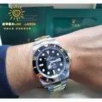 ROLEX 勞力士 黑水鬼 黑面 半金 41MM 126613LN 21年 116613 126610