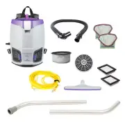 ProTeam 107747 GoFit 3, 3 qt. Backpack Vacuum w/Two Piece Wand and Xover Tool
