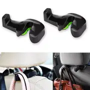 Car SUVs Back Seat Headrest Hanger Holder Hooks For Bag Purse Cloth Grocery 2pcs (for: Ford)