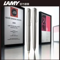 在飛比找PChome24h購物優惠-LAMY Studio 鋼筆客製化 - 霧銀