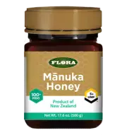 Flora Health Manuka Honey MGO 100+ UMF 5+ New Zealand Honey Non GMO 8.8oz 2 Pack