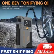 Portable 8000mAh Car Jump-Starter Power Bank With Air Compressor Battery Booster