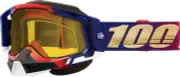 100% Racecraft 2 Snow Goggles United - Yellow