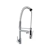 Pull Out/Down Kitchen Mixer Tap 2 Spray Patterns Spout Shower Head Home Commercial
