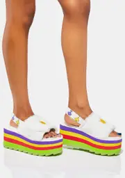 [Y.R.U.] Teletubbies Qozii Platform Slides