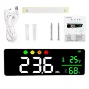 LED Digital Sound Level Meter 30~130db Noise Detector Decibel Meter Wall Mounted