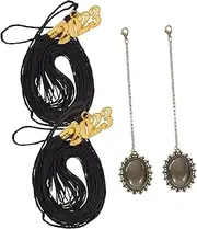 OHPHCALL Graduation Cap Decorations Kit Photo Frame Pendants 2023 Tassel Graduation Decorations