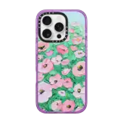 iPhone 16 Pro Impact Case MagSafe Compatible Summer Poppies