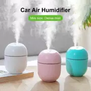 220ml USB LED Mini Car Home Air Humidifier Aroma Oil Diffuser Mist Purifier