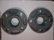 NEW LOT OF 2 GENUINE ESLON 1-1/2" SCH-80 ASTM CPVC VAN STONE FLANGES