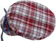 [Minkissy] Fashionable Beret Hats for Women Bow French Beret Breathable Comfortable Versatile for Everyday Travel and Parties