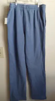 Amazon Essentials Women's Blue Sweatpants w/Drawstring Large NWT