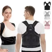 Back Support Posture Corrector for Women: Back Brace Straightener for Men