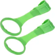 HAMPPLIES 1Pair Portable Bed Stand Up Rings Lightweight Pull Rings for Walking Exercise Durable and Safe Crib Hanging Helper for Confidence Building