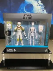 Hasbro STAR WARS Black Series CLONE COMMANDO & B1 BATTLE DROID In Hand MISB