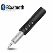 Wireless Bluetooth Receiver 3.5mm AUX Audio Stereo Music Hands Free Car Adapter
